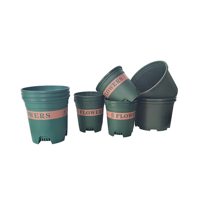 jardín 2gallon alrededor de la alta capacidad más grande plástica de las macetas los 22cm