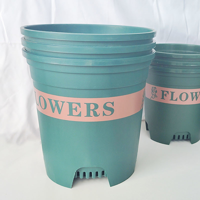 jardín 2gallon alrededor de la alta capacidad más grande plástica de las macetas los 22cm