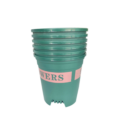 Potes redondos plásticos resistentes de la planta de los potes los 9cm del cuarto de niños de 6 pulgadas de Sun de la familia