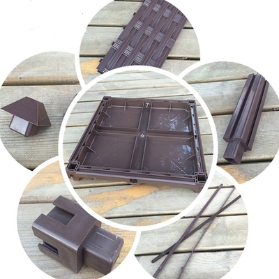Cama aumentada plástica antioxidante durable Kit For Outdoor Decoration del jardín