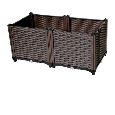 Cajas aumentadas plásticas internas del plantador de la profundidad los 30cm para la prueba de corrosión de las uvas