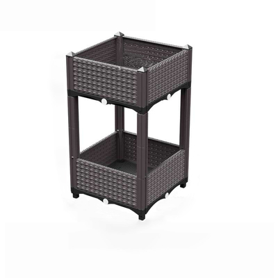 Caja plástica elevada minimalista del plantador del OEM para la prueba de corrosión profunda de la raíz
