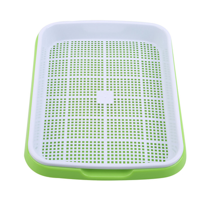Brote plástico modificado para requisitos particulares multifuncional Tray Double Layer de la semilla