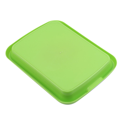 semilla hidropónica plástica ancha Sprouter Tray With Lid Anti Corrosion de las bandejas de los 24.5cm