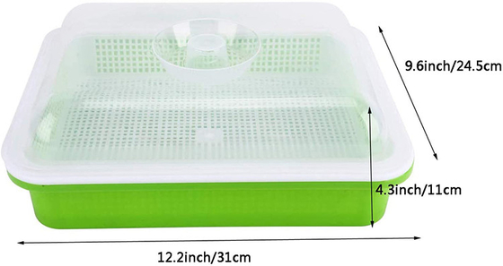 Brote interior Tray Eco Friendly de la semilla del polipropileno del cultivo del agua