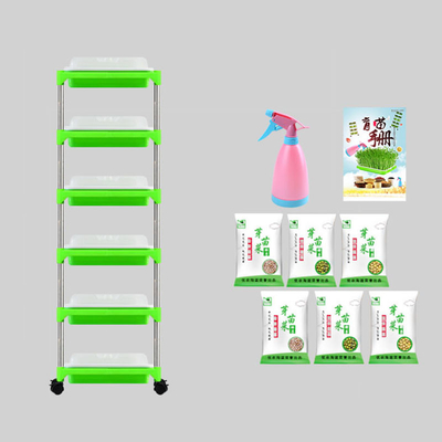 Almácigo plástico Tray Stand Recyclable Multicolor de la germinación ajustable