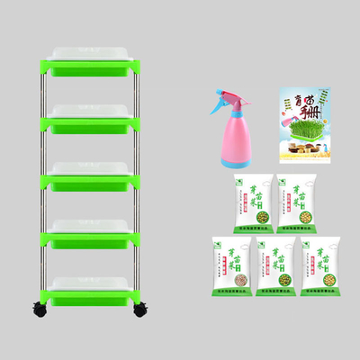 Almácigo plástico Tray Stand Recyclable Multicolor de la germinación ajustable