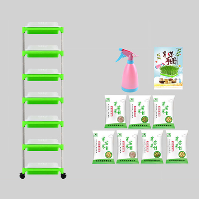 Almácigo plástico Tray Stand Recyclable Multicolor de la germinación ajustable