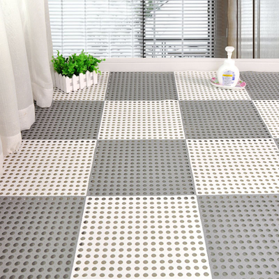 Piso Mat Color Combination de Mesh Drainage Stitching Bathroom Splicing