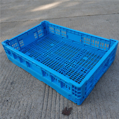Cesta plástica plegable higiénica del rectángulo resistente a la polilla
