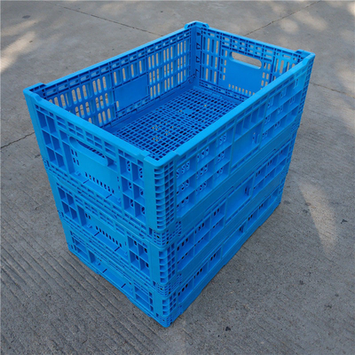 Cesta plástica plegable higiénica del rectángulo resistente a la polilla